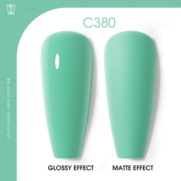 ROSALIND 10colors Green Series Soak Off Nail Gel Bright For Nail Art Design LED/UV Lamp RA